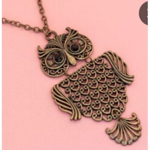 24Kt Gold Plated Brass Origami Owl Pendant Necklace Nickel Free Lead Free - Picture 1 of 6